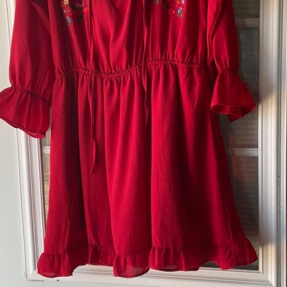 Take 50% OFF- Blueh Ciel Cold Shoulder Dress, Size-L - Picture 3 of 8